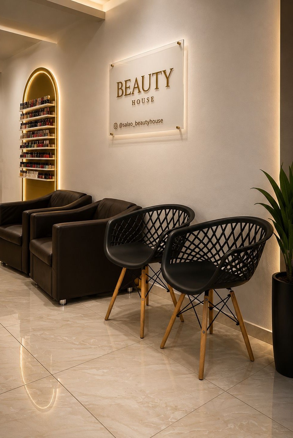 Recepção do Beauty House