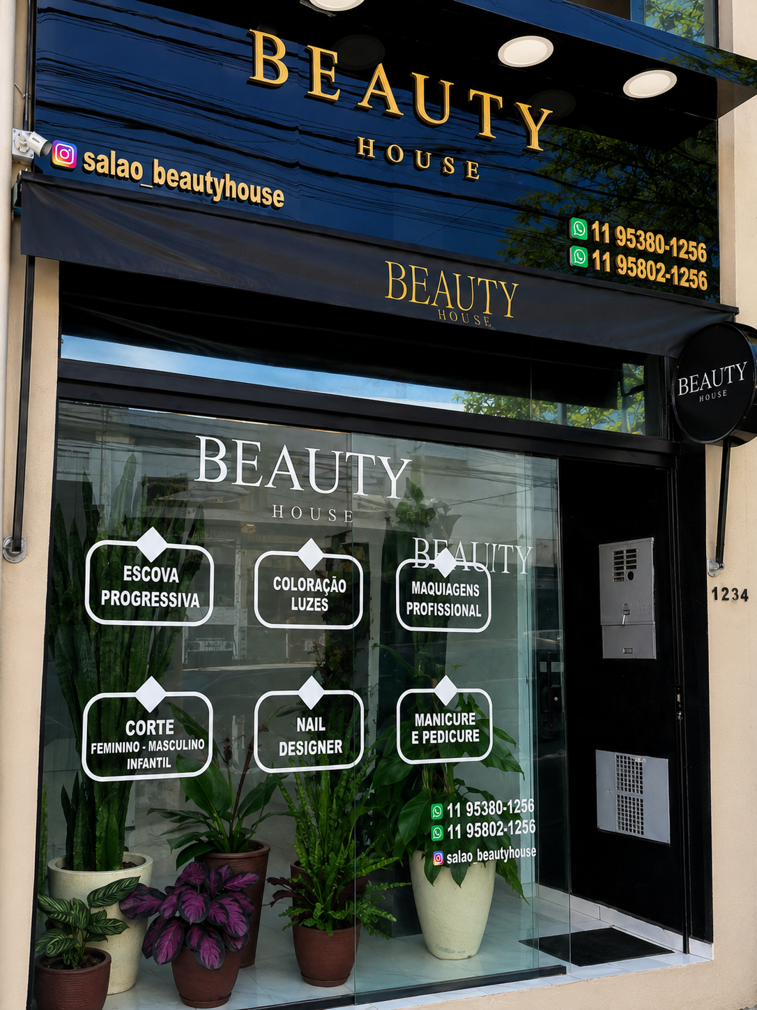 Fachada da Beauty House